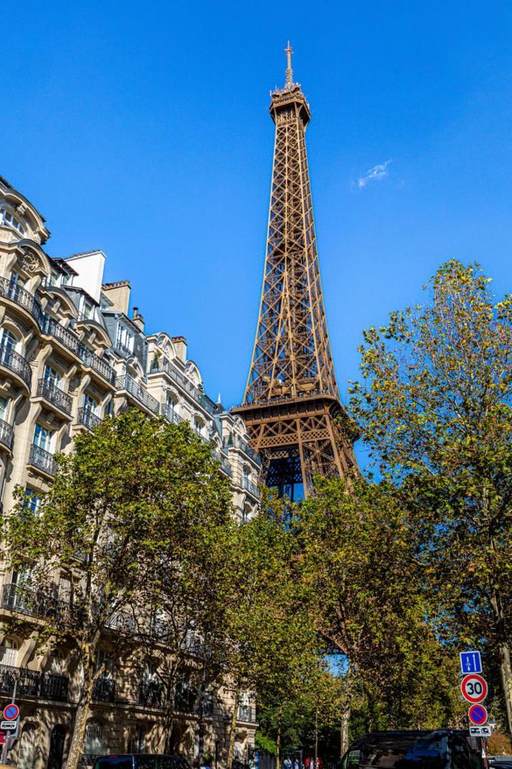 Modern Family Apartment Next To The Eiffel Tower Paris Exterior photo